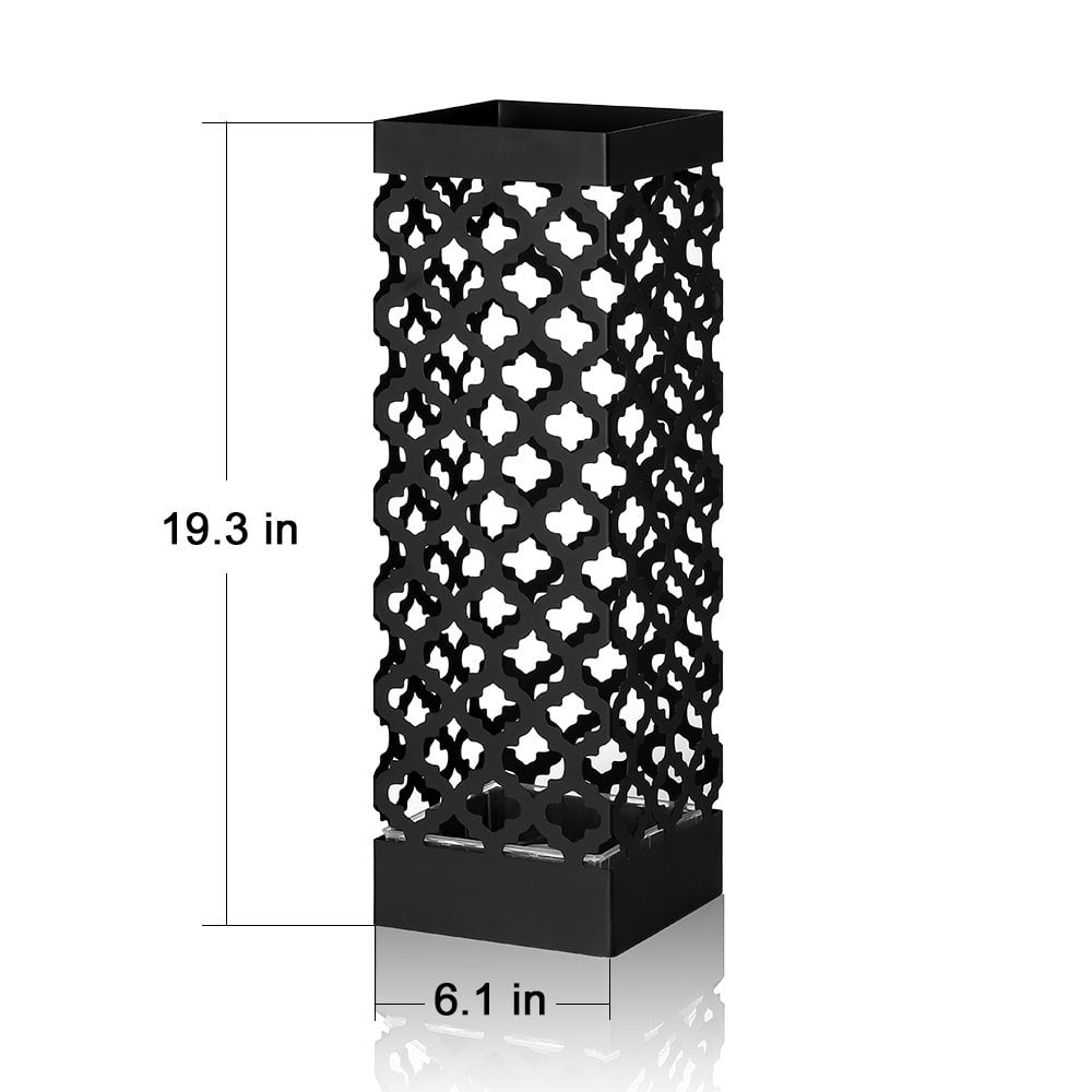 umbrella stand with drip tray