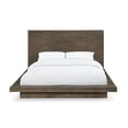 thumbnail image 5 of Modus Furniture Melbourne Wood Platform Bed in Dark Pine, 5 of 7
