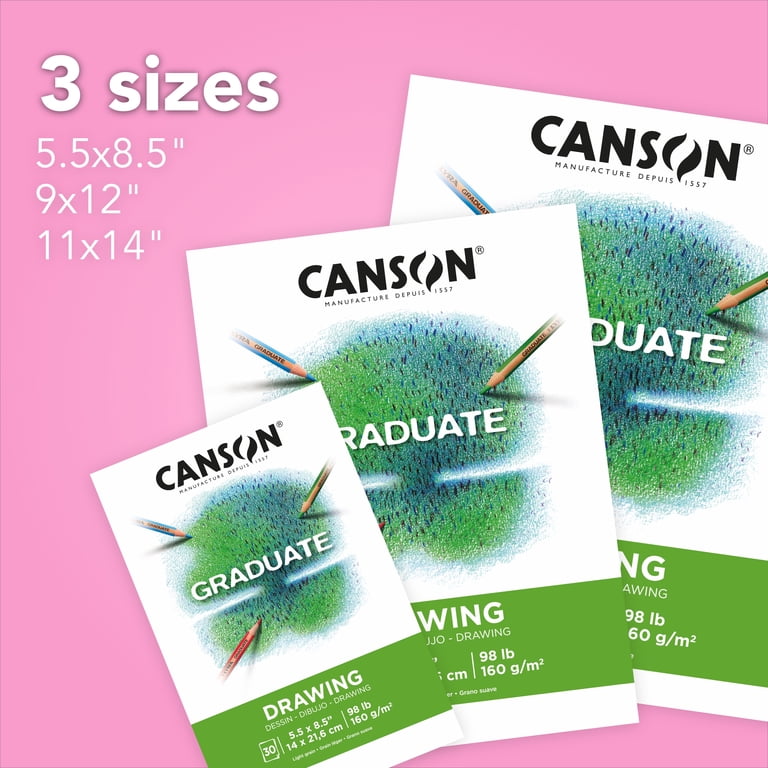 Heavyweight Drawing Paper Pad, 9" x 12", 90 Sheets photo 4