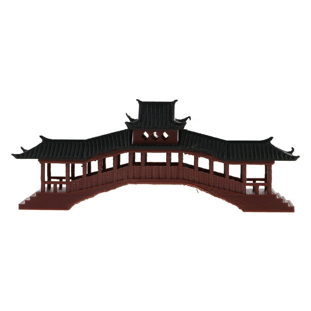 Mini Pavilion Aquarium Landscaping Pavilion Decoration Bonsai Fish Tank Adornment