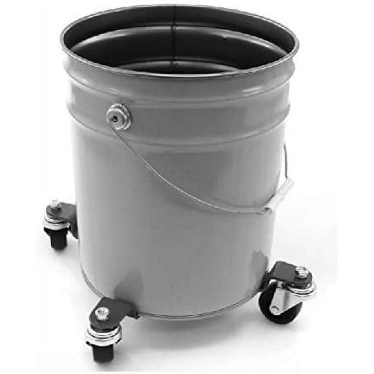 5 Drum Dolly 5 Gallon Bucket w Swivel Casters Heavy Duty Steel Frame 