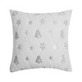 thumbnail image 1 of RKSTN christmas balls Christmas Tree Embroidered Throw Pillow Cover Snowflake Plush Throw Pillow Christmas Decorative Gift Cushion Cover Without Core christmas decorations, 1 of 1