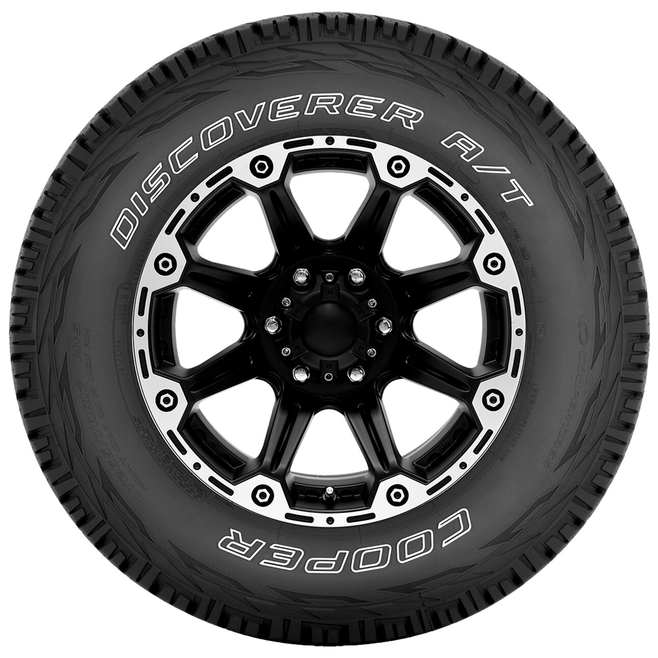 Cooper Discoverer A/T All-Season 245/65R17 107T Tire Fits: 2004 Jeep Grand Cherokee Overland, 2019 Jeep Cherokee Trailhawk Elite - image 2 of 10