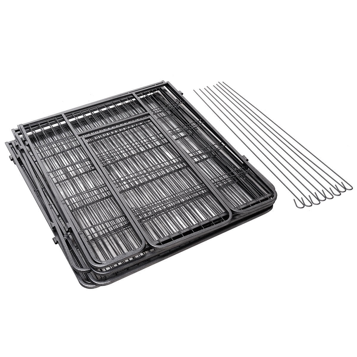 Gymax 40'' 8 Metal Panel Heavy Duty Pet Playpen Dog Exercise Pen Cat Fence Safety Gate