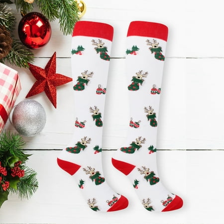 

8 pair Women s Performance Cotton Pad Sports Leisure Socks Christmas Pattern Socks For Women Color Random