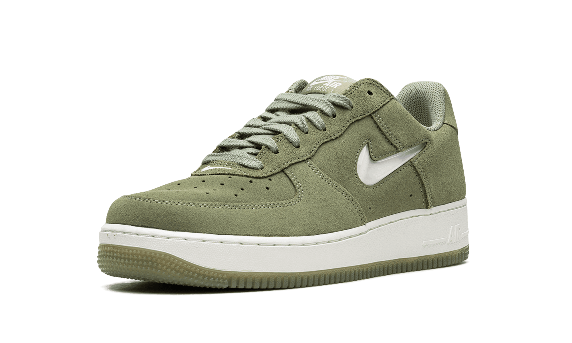 NIKE MENS Air Force 1 Low "Color Of The Month - Oil Green" DV0785 300 DV0785 300 from Stadium Goods