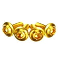 thumbnail image 3 of Ensemble de Vis Pare-Chocs Kit de Boulons Clips de Fixation Vis pour Moto (Or 10 Pcs), 3 of 8