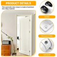 thumbnail image 3 of Automatic Door Closer Metal Adjustable Heavy Duty Safety Spring Silenciar Convert Hinged Door Interior Exterior, 3 of 5