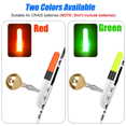 thumbnail image 2 of 50 PCS Fishing Glow Sticks with Bells, LED Glow Sticks for Fishing, LED Night Fishing Strike Alert Glow, 2 of 6