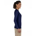 thumbnail image 2 of 4.5 oz. SoftStyle Junior Fit Long-Sleeve T-Shirt 10 Pack, 2 of 2