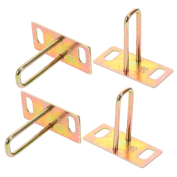 BEADCEST 4Ud Cerradura De Asiento Con Pedal Para Scooter Eléctrico Color Dorado Material Duradero