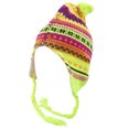 thumbnail image 1 of Top Headwear Peruvian Chullo Hat - Mountain - Neon Yellow, 1 of 2