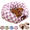 Purple, variant on Dachshund Tunnel Bed, Plush Burrow Cave for Small Dogs Cats, Foldable Dog Tunnel with Non-Slip Base, Detachable Cushion, For Small Dogs