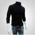 thumbnail image 2 of Winter Men Knitted Roll Turtle Neck Pullover Jumper Knitwear Sweater, 2 of 4