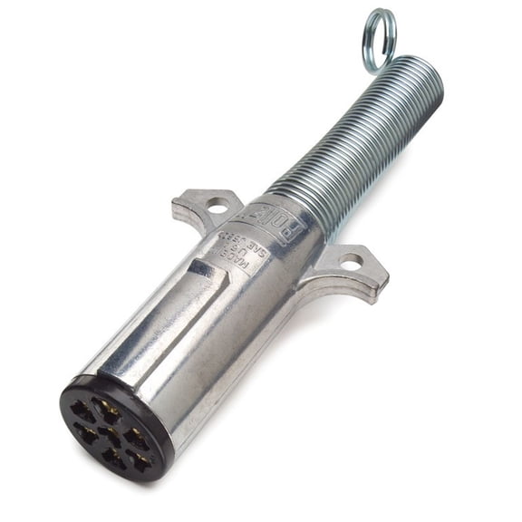 Grote 82-1019 Trailer Plug 7 Pole W/Guard Die Cast