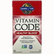 Garden of Life Vitamin Code Healthy Blood, 60 Capsules
