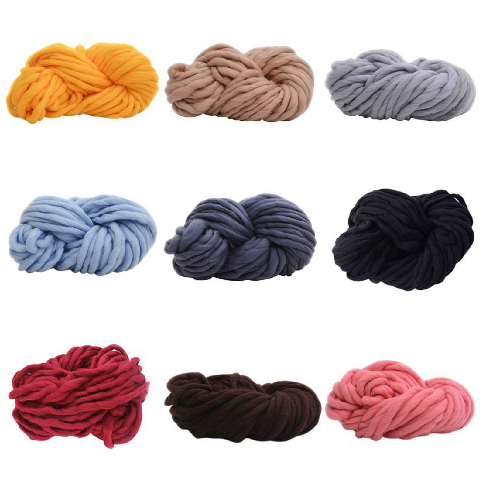 Chunky Knit Tube Yarn Rug – Wool Art