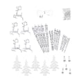 thumbnail image 2 of Rushawy Christmas Decoration DIY Simulation Snowflake Icicle Ornament for Holiday Winter B, 2 of 9