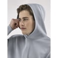 thumbnail image 5 of No Boundaries Men's & Big Men's Double Knit "Scuba" Fleece Sweatshirt Hoodie, Sizes XS-3XL, 5 of 5