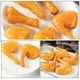 thumbnail image 3 of KAKOWELY 1 juego de patas de pollo frito falsas, patas de pato, simulación de comida artificial, modelo de comida falsa, accesorios de comida falsa, 3 of 4