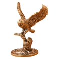 thumbnail image 3 of Adorno de Búho de Latón, Adorno de Animal, Regalo Ideal, Adorno de Feng Shui, Artesanía Robusta, Mini Escultura para Sala de Estar, Salón de Té, 3 of 9