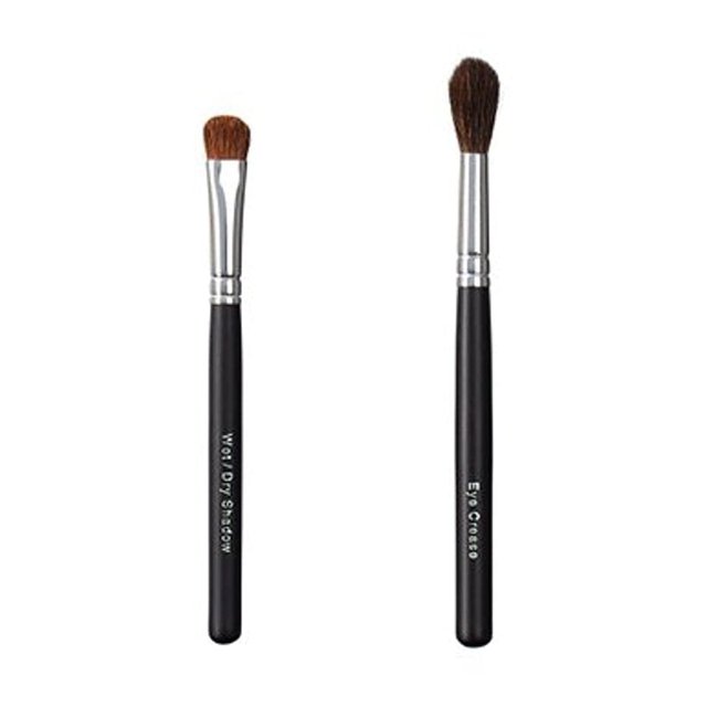 ON&OFF Brocha de maquillaje para sombras húmedas/secas y pliegues de ojos