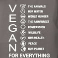 thumbnail image 3 of CafePress - VEGAN FOR EVERYTHING T Shirt - Womens Comfort Colors® Shirt, 3 of 4
