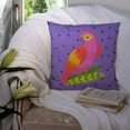 thumbnail image 3 of Carolines Treasures LD6148PW1414 14 x 14 in. Bird - Parrot Decorative Fabric Pillow, 3 of 4