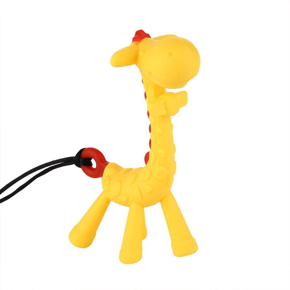 Giraffe Baby Teether Teething Pacifier Chew Infant Tooth Chewing Ring Toy 8C 