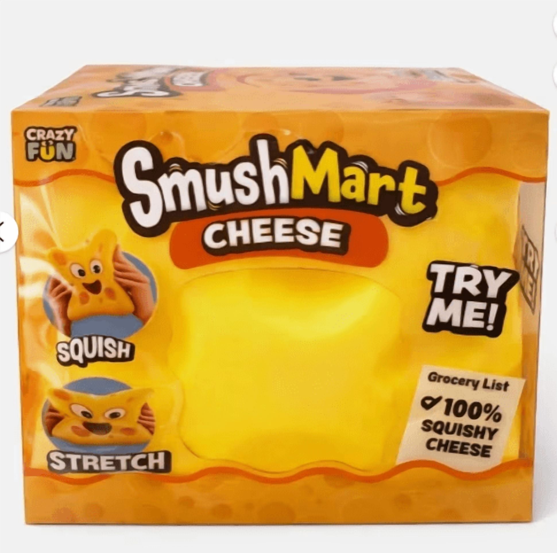 Squishy JUMBO CHEESE SQUISHY 5”