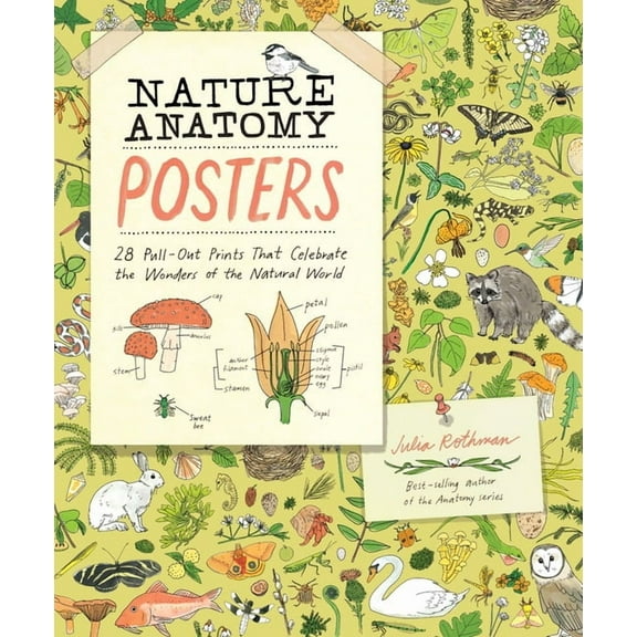 Anatomy Nature Anatomy Posters: 28 Pull-Out Prints That Celebrate the Wonders of the Natural World, (Paperback)