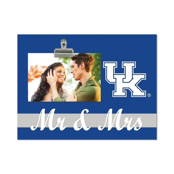 Kentucky Wildcats 8" x 10.5" Briteline Mr & Mrs Clip Frame