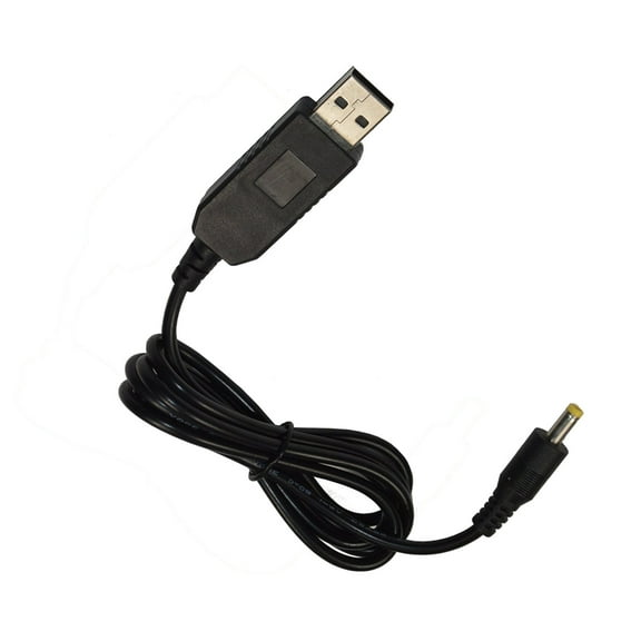 HQRP USB to DC 6V Step-Up Converter Cable for WMTBPA-845 HEM-741CREL HEM-780REL UA-787REL BP300 7400REL HEM-8722-WM Blood Pressure Monitor Cord Adapter