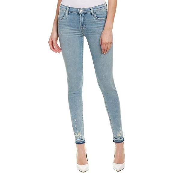 J Brand 620 Blue Arise Mid Rise Super Skinny - 29
