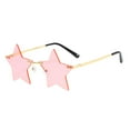 thumbnail image 2 of Gafas sin montura Yinane de pentagrama para fiesta de Halloween Rosado, 2 of 8