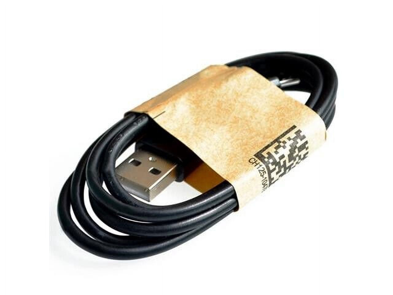 50x Black Micro USB Charger Cable Cord For Samsung Android Cell Phone Lot