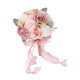 thumbnail image 5 of Ramo de novia para novia Flores falsas realistas Flores artificiales Novia sosteniendo Rosa Blanco, 5 of 9