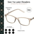 thumbnail image 4 of Optimum Optical Signature Blue Light Filtering Readers - See Ya Later, +2.5, 4 of 7