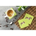 thumbnail image 3 of Carolines Treasures BB7733FC Pinto Horse Green Foam Coaster, Set of 4, 3 of 3
