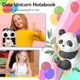 thumbnail image 5 of Agenda portátil YOYTOO Panda para niñas con candado y llaves, 160 unidades, 5 of 7