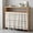 Beige, variant on Vintage Plaid Cabinet Curtain 35"Wx35"L,Dustproof Under Sink Skirt with Self Adhesive Tape,Farmhouse Bear Deer Trees Forest Checked Cabinet Curtain Cover for Kitchen Sink,Bathroom Vanity,Laundry Room
