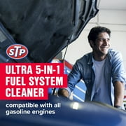 (3 pack) STP Ultra 5-in-1 Fuel System Cleaner, 12 oz, Engine Deep Clean, Restore Power & Fuel Economy
