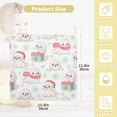 thumbnail image 2 of SKYSONIC Cute Baby Seal Baby Muslin Washcloths Face Towel, 3 PCS Christams Presents Burp Cloths Cotton Wipes Infant Wash Cloth for Newborn Boys Girls 12"x12", 2 of 7