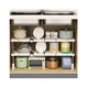 thumbnail image 4 of Retráctil Y Ajustable Organizador De Estante De Cocina Belug Blanco, 4 of 5