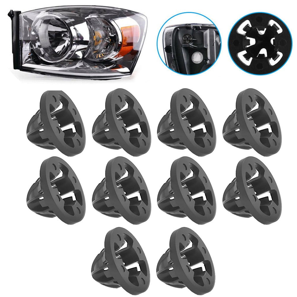 4  PIECES  TAIL LIGHT RETAINERS FOR ALL 2009-2022 DODGE RAM 1500 2500 3500 4500 