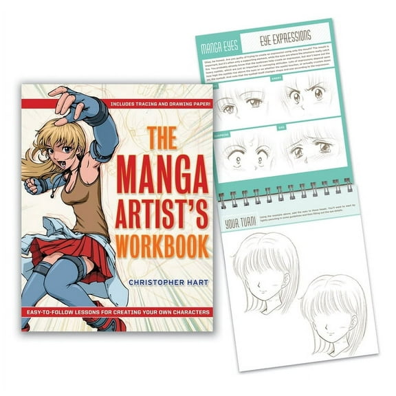 The Manga Artist's Workbook, (Spiral-Bound)