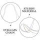 thumbnail image 3 of NUOLUX Correa Para Gafas Con De Para Uso Decorativo Y Práctico En Exteriores, 3 of 7