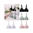 thumbnail image 5 of Women 3/4 Smooth Bra Thin Wire Free One-piece Seamless Contour Gathered Bra, 5 of 6