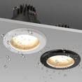 thumbnail image 2 of Focos LED redondos IP65, impermeables, COB, lámpara de techo de aluminio, foco de luz para cocina, ducha, baño, iluminación interior y exterior, 2 of 5