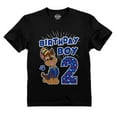 thumbnail image 1 of Tstars Boys 2nd Birthday T-shirt - Official Paw Patrol Chase Design - Ideal Birthday Gift for 2-Year-Old Toddler - Perfect for Birthday Party Celebration, 1 of 2